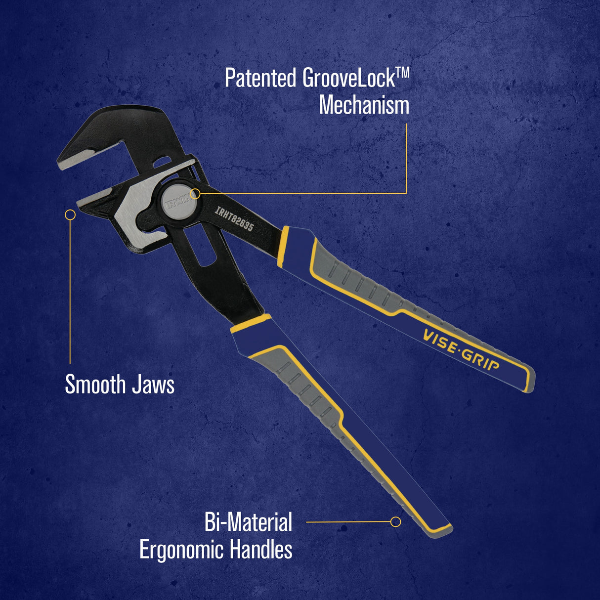 GrooveLock 8-in Plumbing Slip Joint Pliers IRHT82635