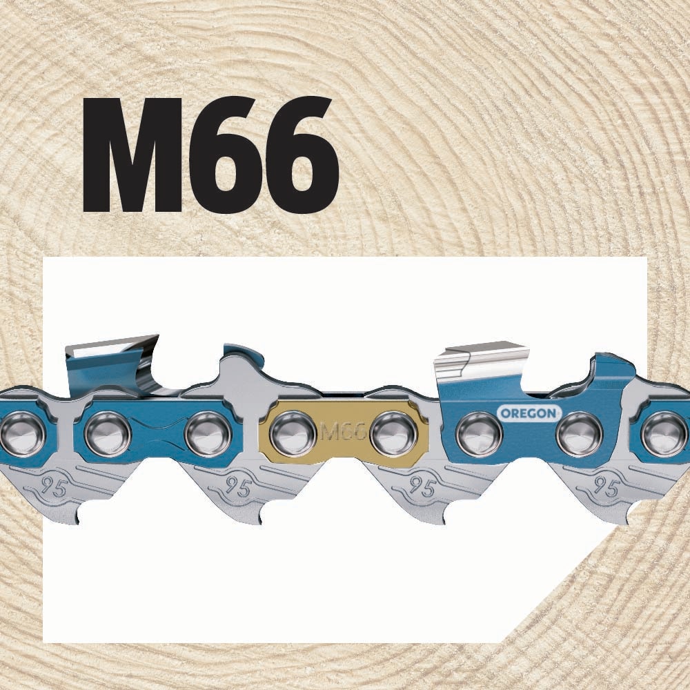 M66 66 Link Replacement Chainsaw Chain For 16-in, 0.05-in Gauge,0.325-in Pixel Pitch M66-21