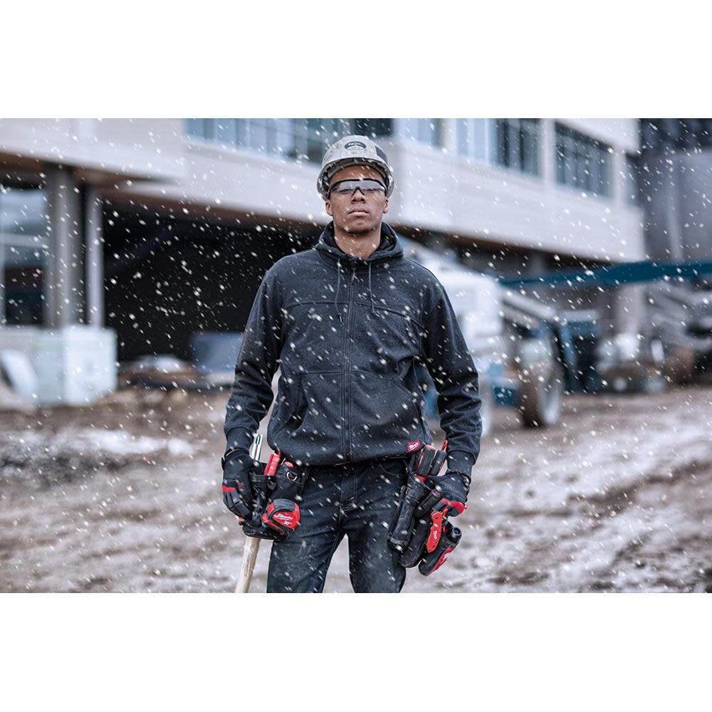 No Days Off Hooded Sweatshirt - Black 311B-L