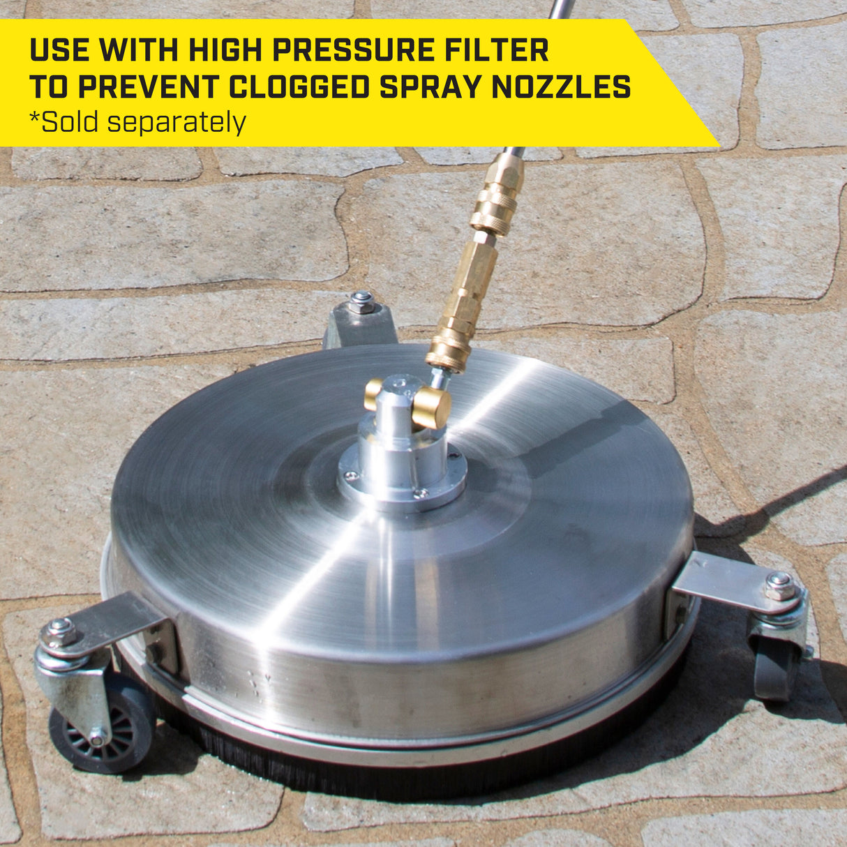 14.5-in 4500 PSI Rotating Surface Cleaner for Gas Pressure Washers SGY-PWA77