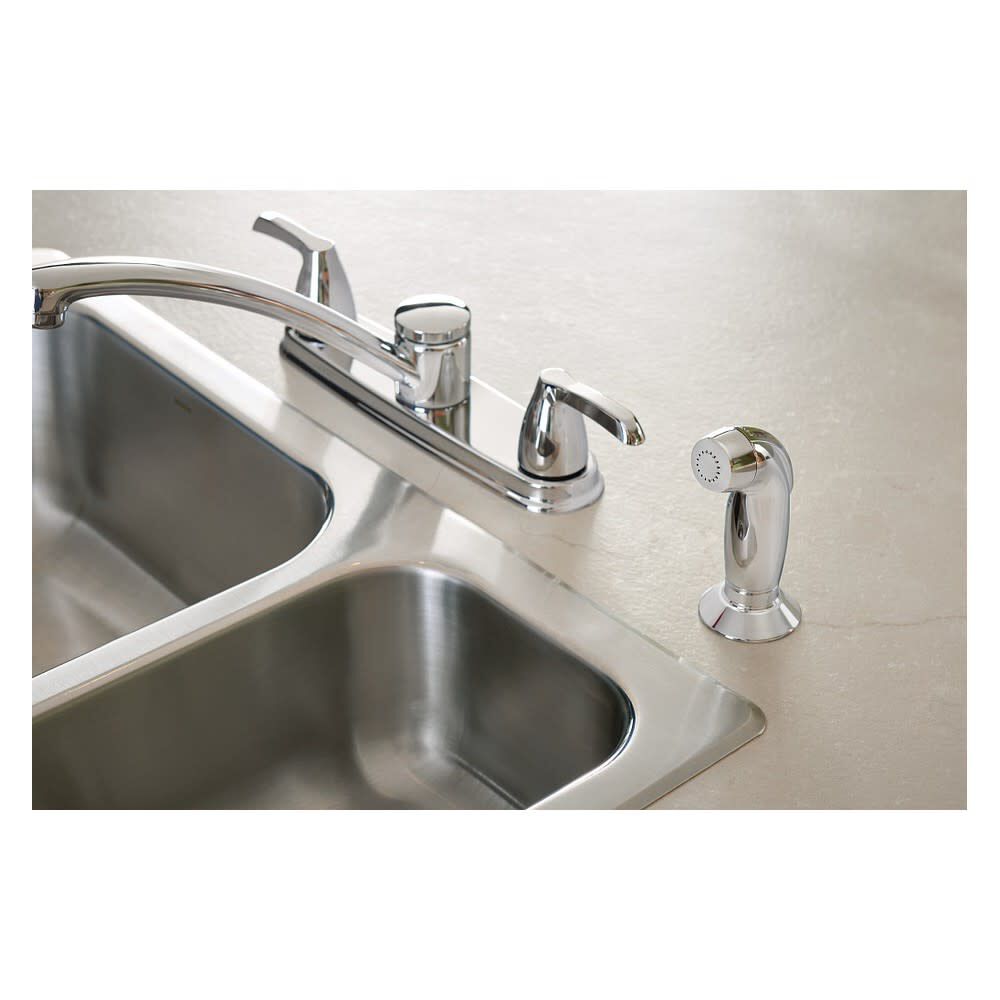 Adler Low Arc Kitchen Faucet with Optional Handles Chrome 87046