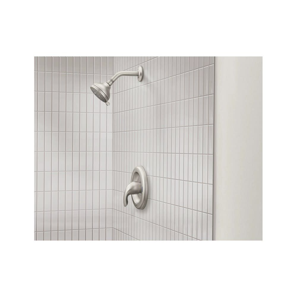 Adler Spot Resist Brushed Nickel 1 Handle Shower Head 82604SRN