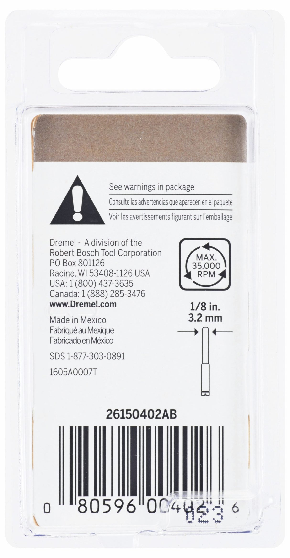 1/8-in Rotary Tool Mandrels 5000402