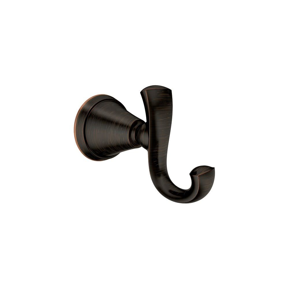 Tiffin Mediterranean Bronze Robe Hook with Press & Mark Stamp MY4803BRB