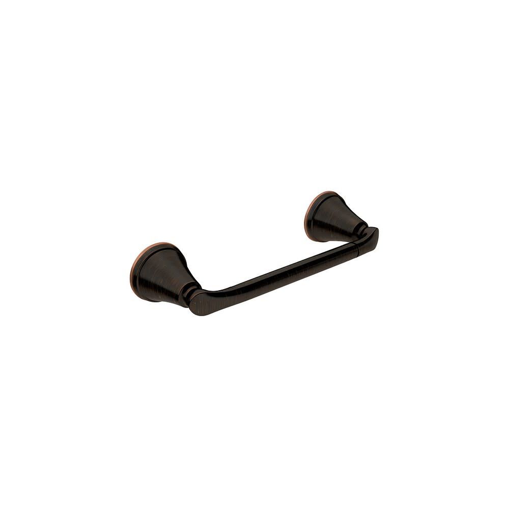 Tiffin Toilet Paper Holder Brushed Bronze Pivoting MY4808BRB