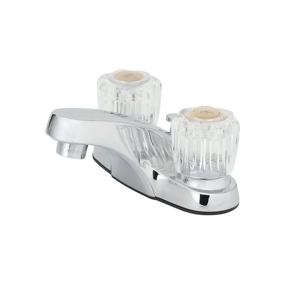 Lavatory Pop Up Faucet Two Handle Chrome 67090W-6201