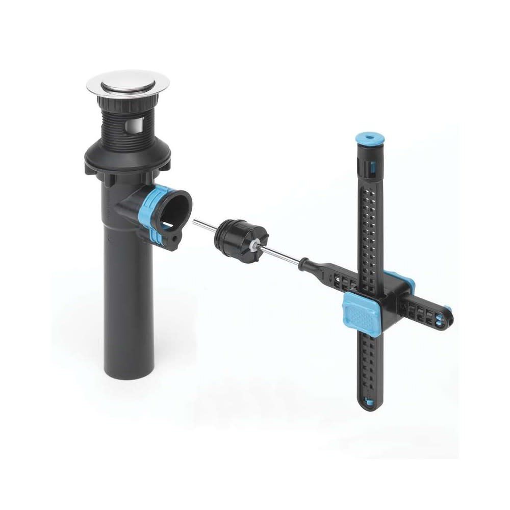 Lavatory Pop Up Faucet Two Handle Chrome 67090W-6201