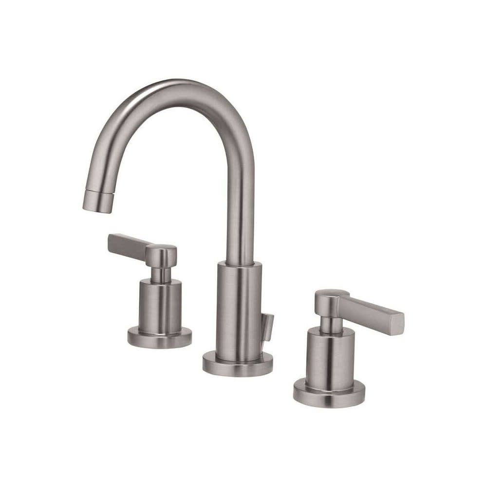 Bathroom Sink Faucet Two Handle Brushed Nickel 67872W-6004
