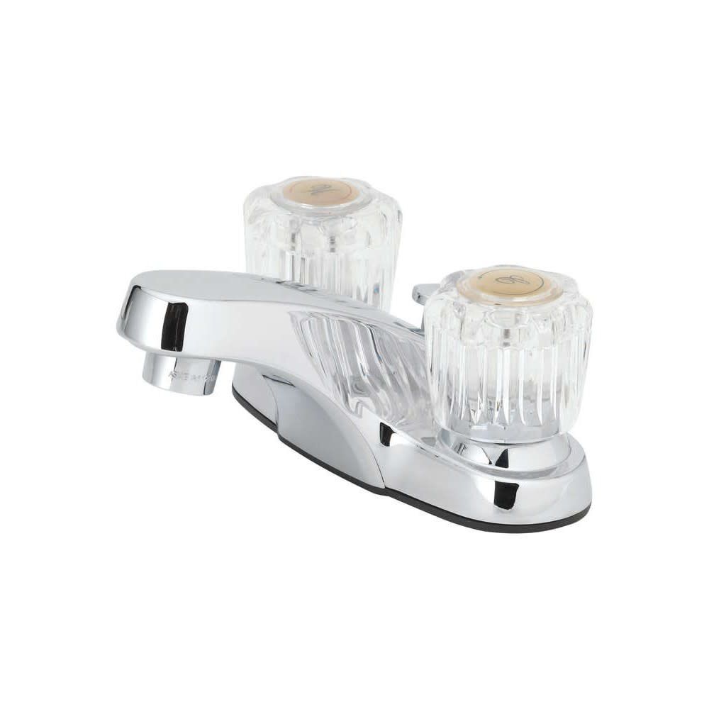 Lavatory Pop Up Faucet Two Handle Chrome 67090W-5001