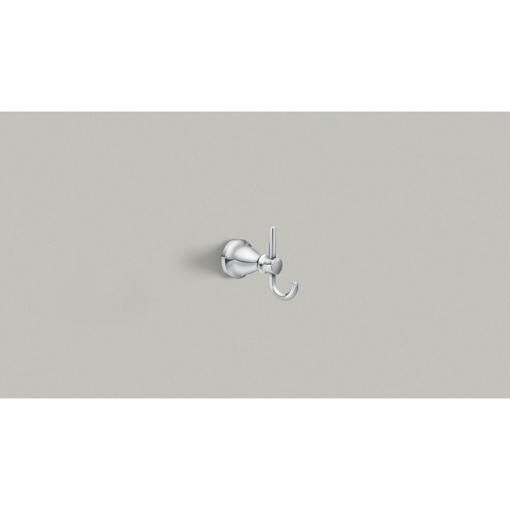 Hilliard Double Robe Hook Polished Chrome MY2703CH