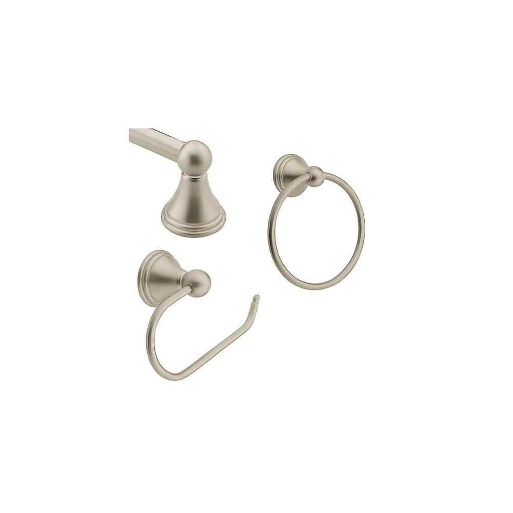 Preston Brushed Nickel Csi 3 Piece Accessory Kit DN8433BN