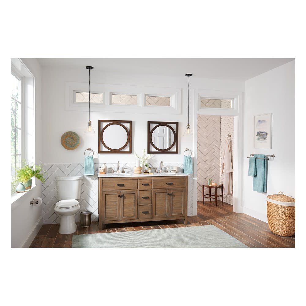 Hilliard Toilet Paper Holder Brushed Nickel Pivoting MY2708BN