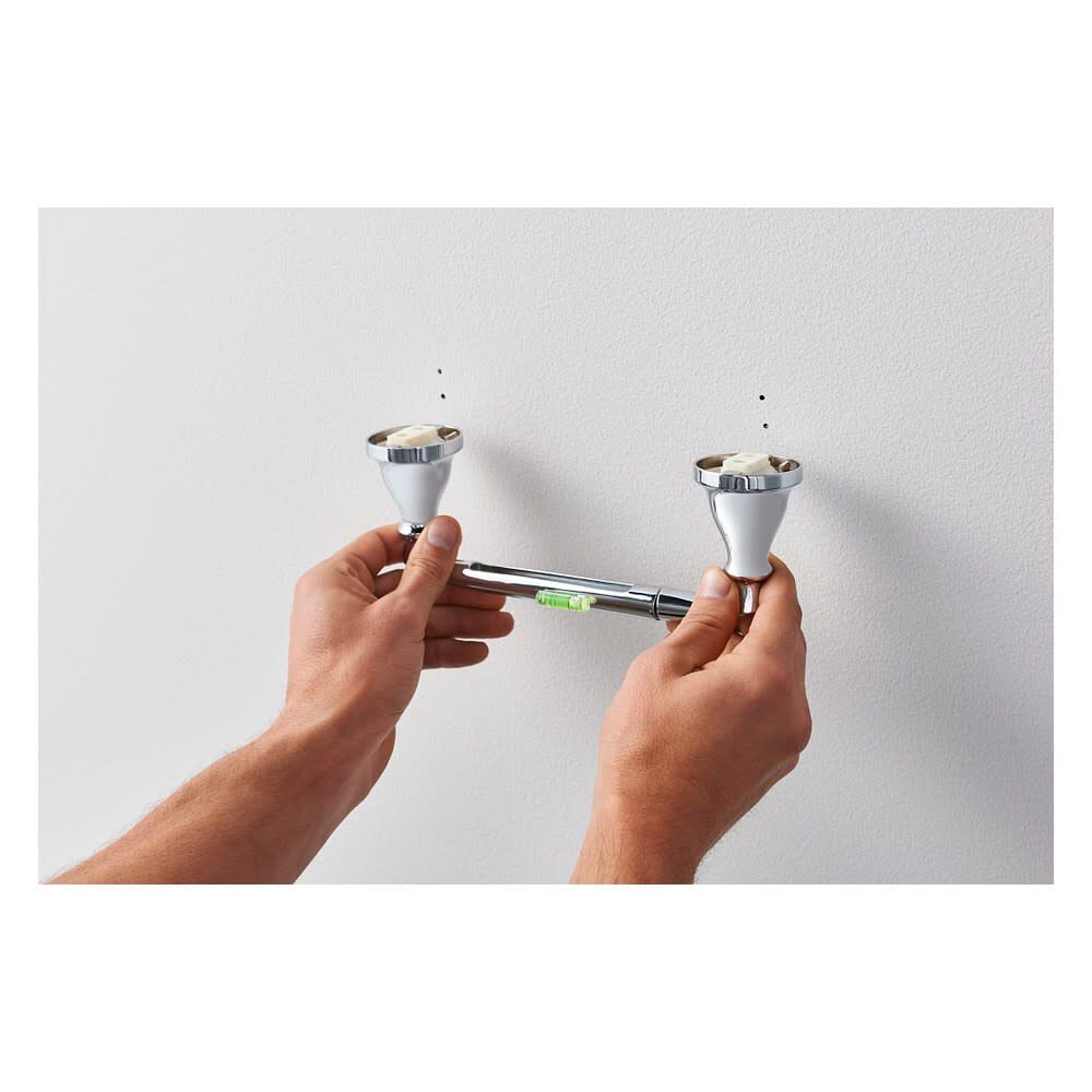 Hilliard Toilet Paper Holder Polished Chrome Pivoting MY2708CH