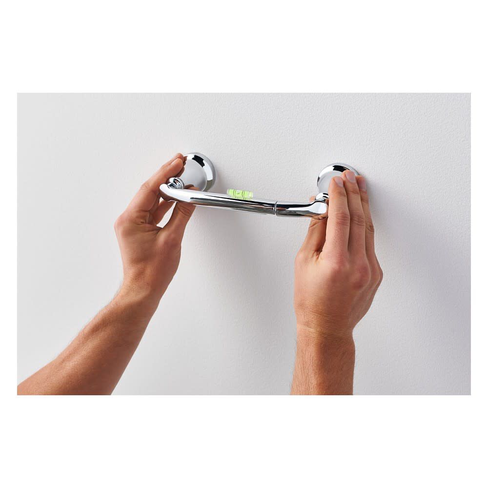 Hilliard Toilet Paper Holder Polished Chrome Pivoting MY2708CH