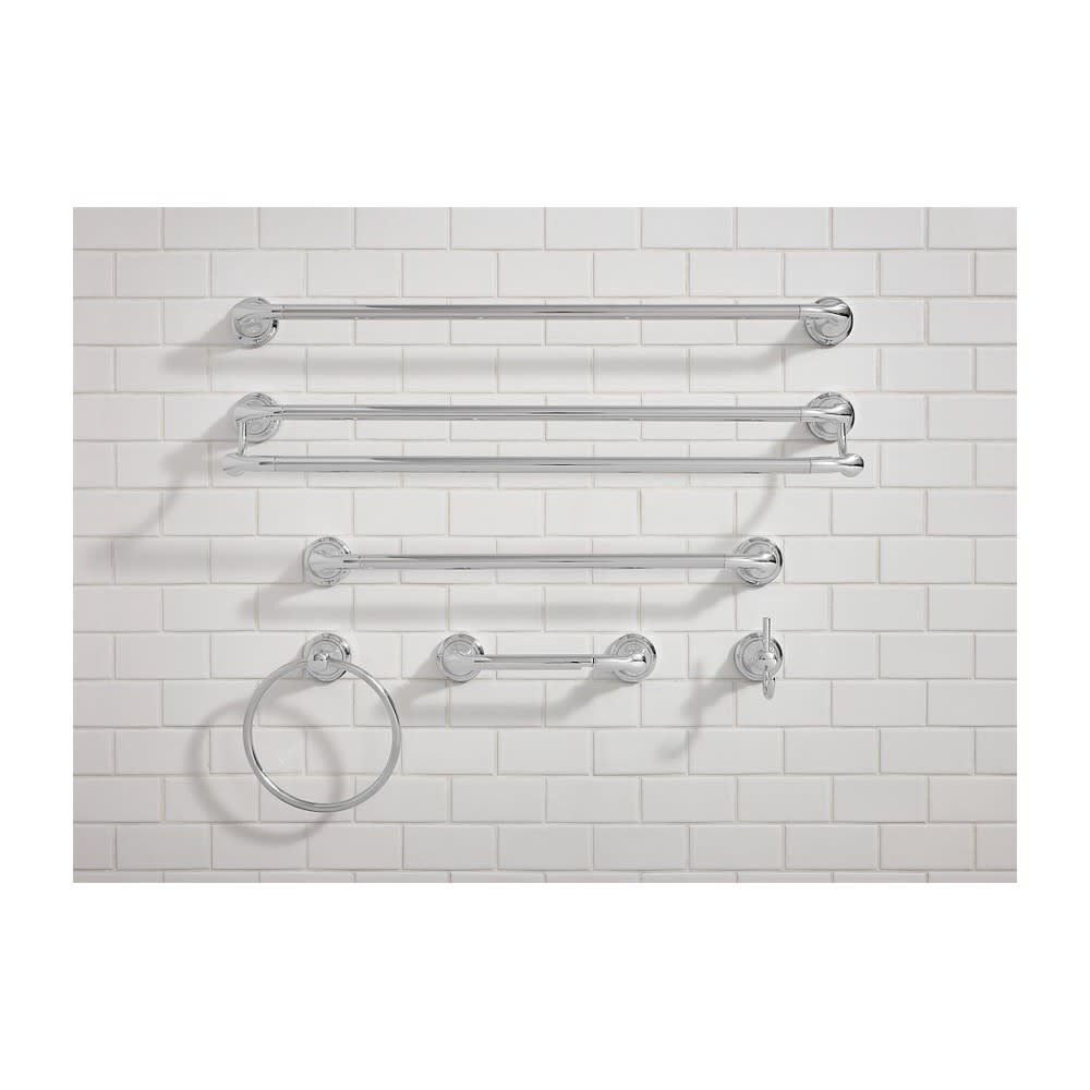 Hilliard Toilet Paper Holder Polished Chrome Pivoting MY2708CH