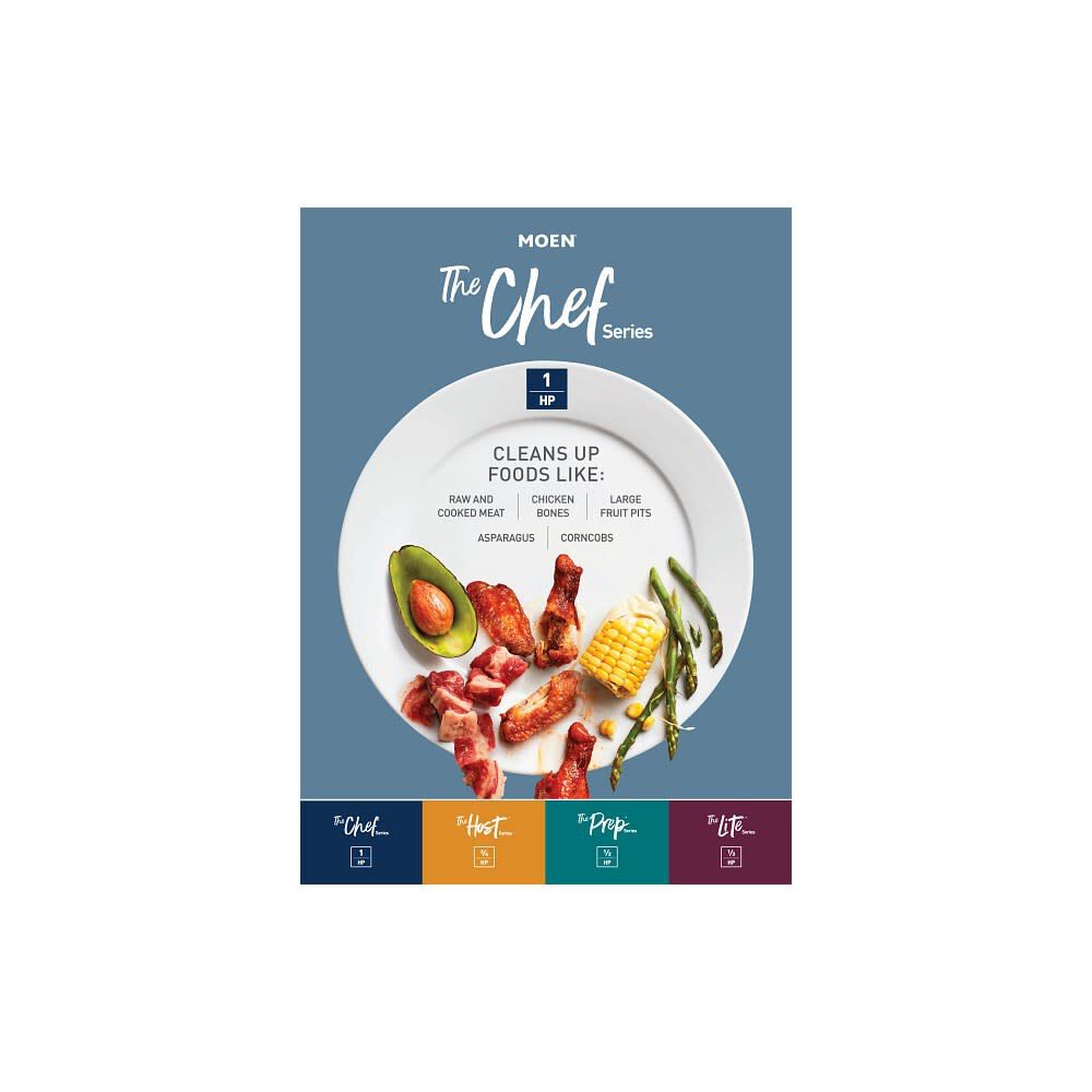 GX Series Chef Series 1HP Continuous Feed Garbage Disposal GX100C