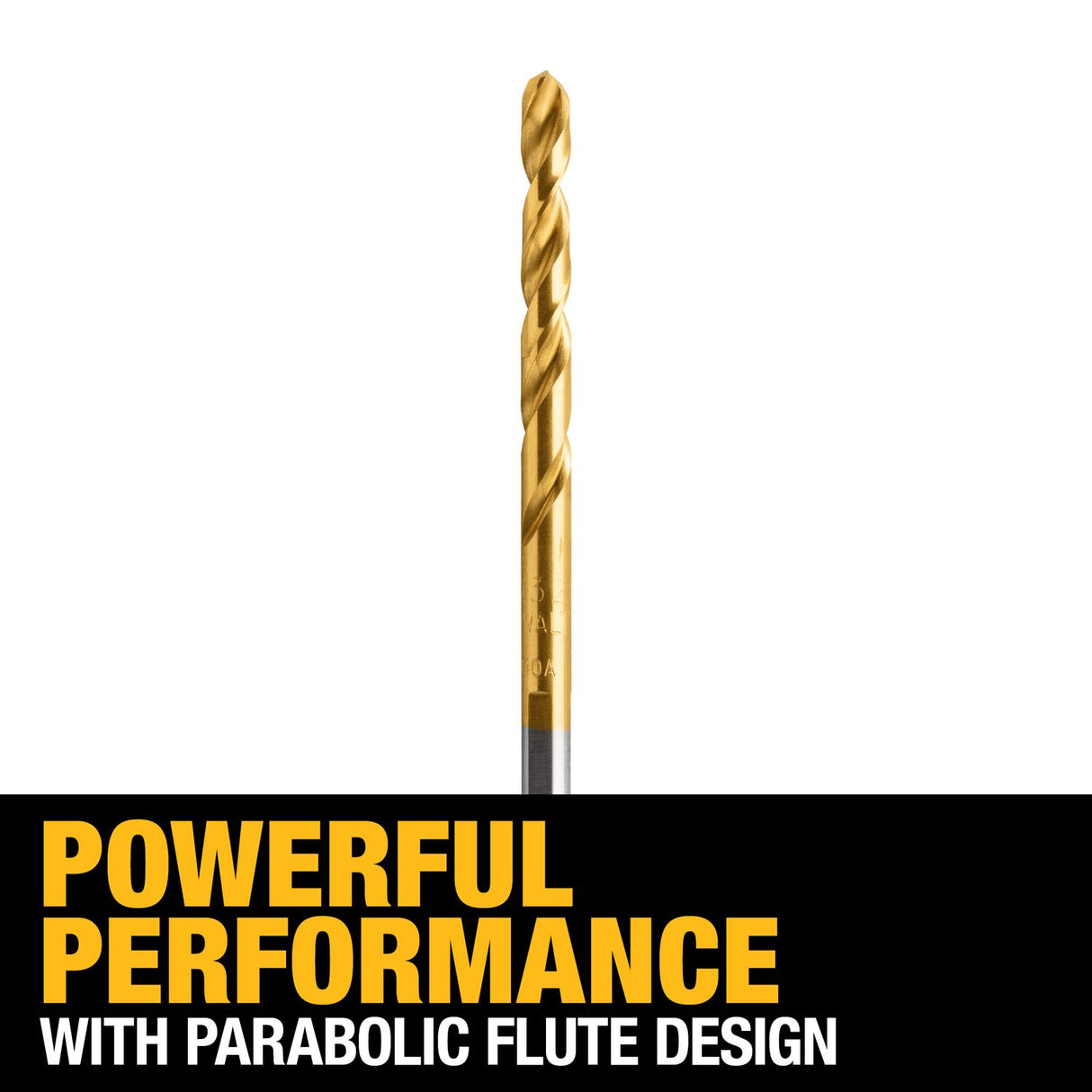 7/32-in x 1-5/8-in Titanium Nitride Coated Hss Jobber Length Twist Drill Bit DW1314 G