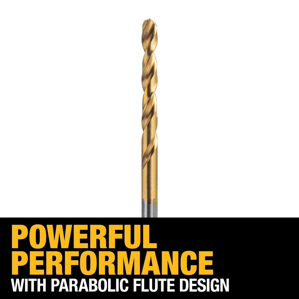 5/16-in x 6-in Titanium Nitride Coated Hss Jobber Length Twist Drill Bit DW1320 G