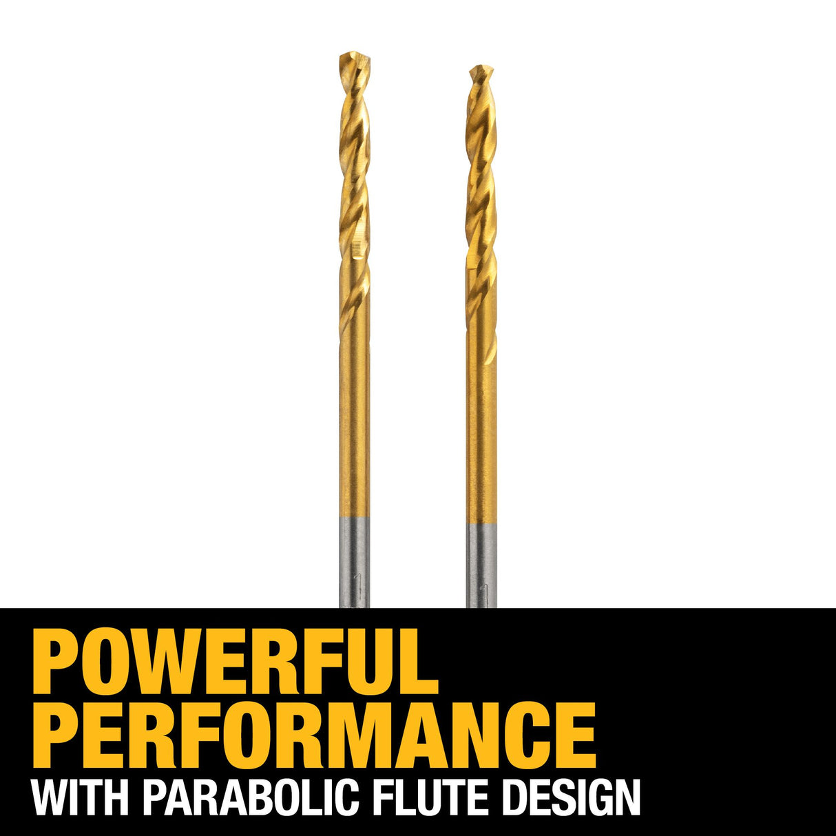 2-Piece 1/8-in x Titanium Nitride Coated Hss Jobber Length Twist Drill Bit DW1308 G