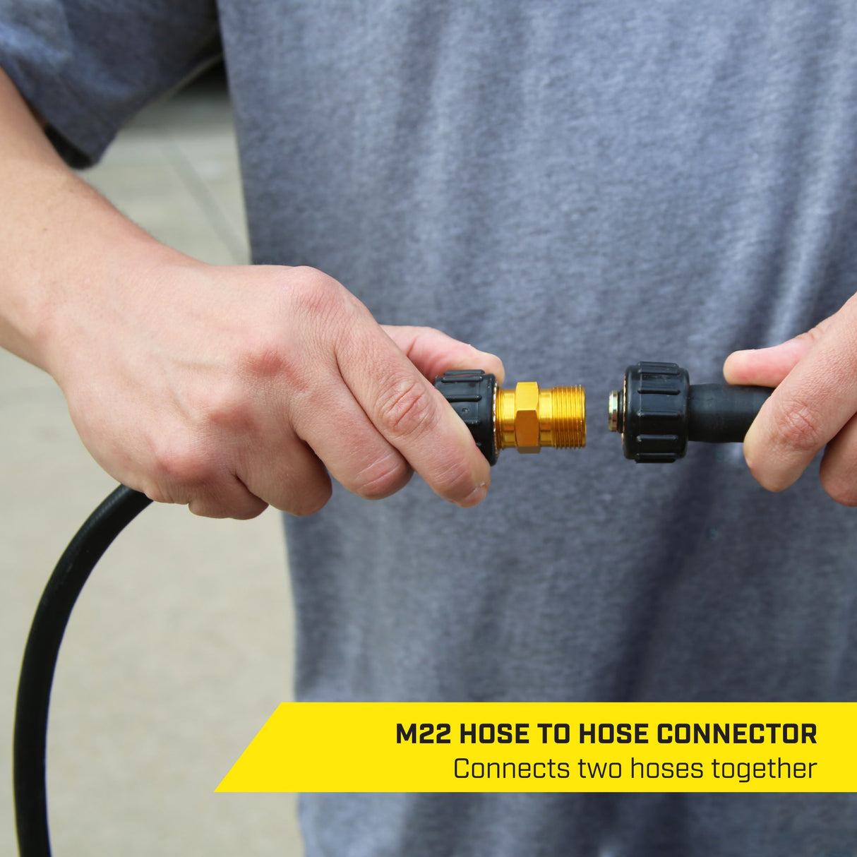 M22 Hose To Hose Connector SGY-PWA7