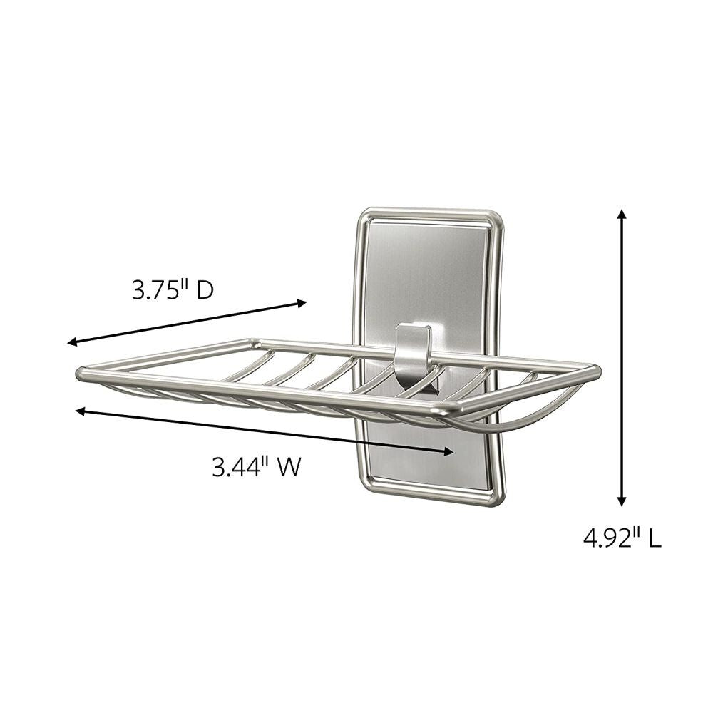 Command Bath Satin Nickel Soap Dish 5000489