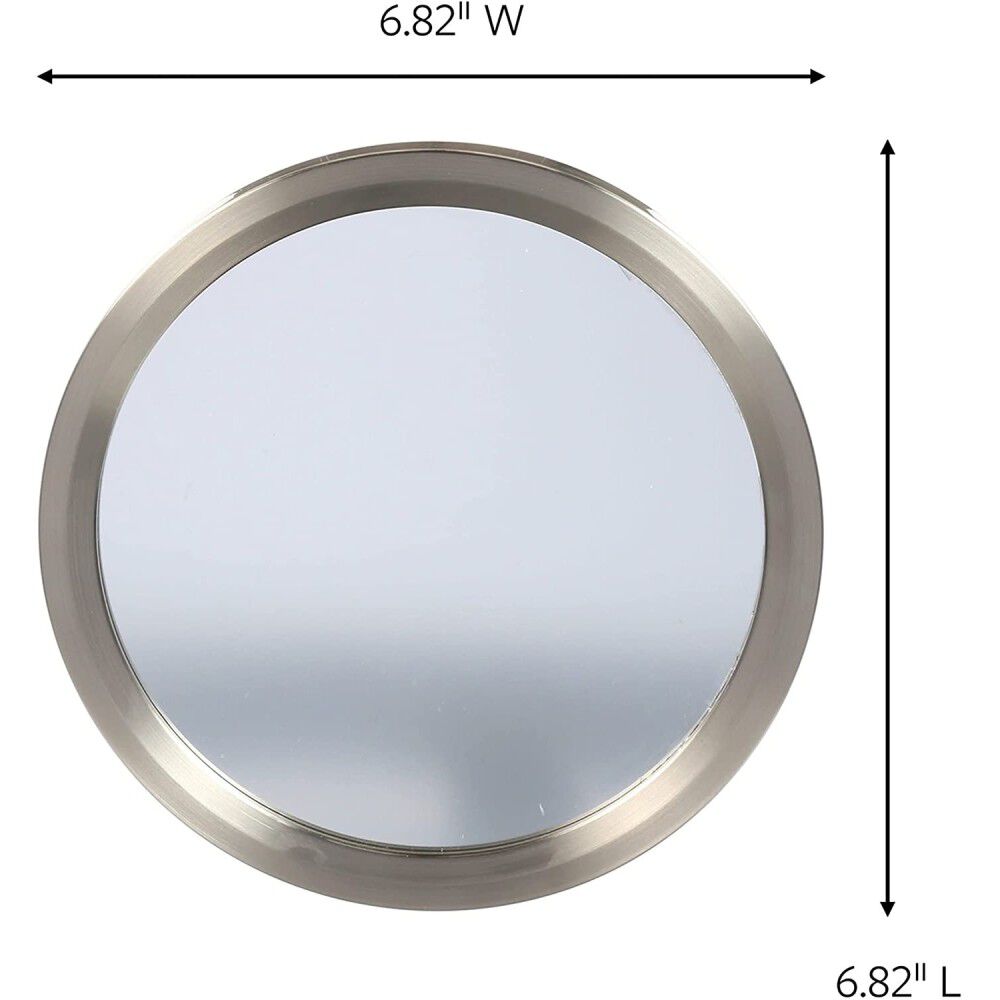 Command Bath Satin Nickel Metal Mirror 5000490