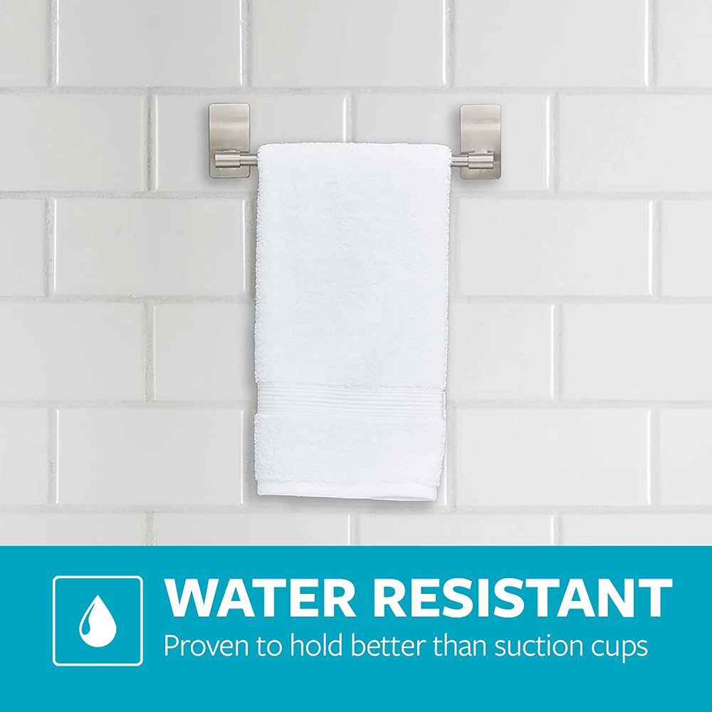 Command Satin Nickel Hand Towel Bar 5000492