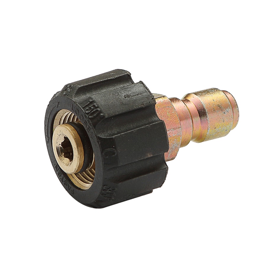 4500 PSI 3/8-in Brass Gas and Electric Pressure Washers Quick Disconnect Plug and Female Metric SGY-PWA27