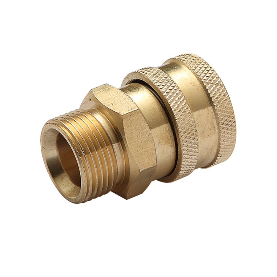 4500 PSI 3/8-in Brass Gas and Electric Pressure Washers Quick Disconnect Plug and Female Metric SGY-PWA25
