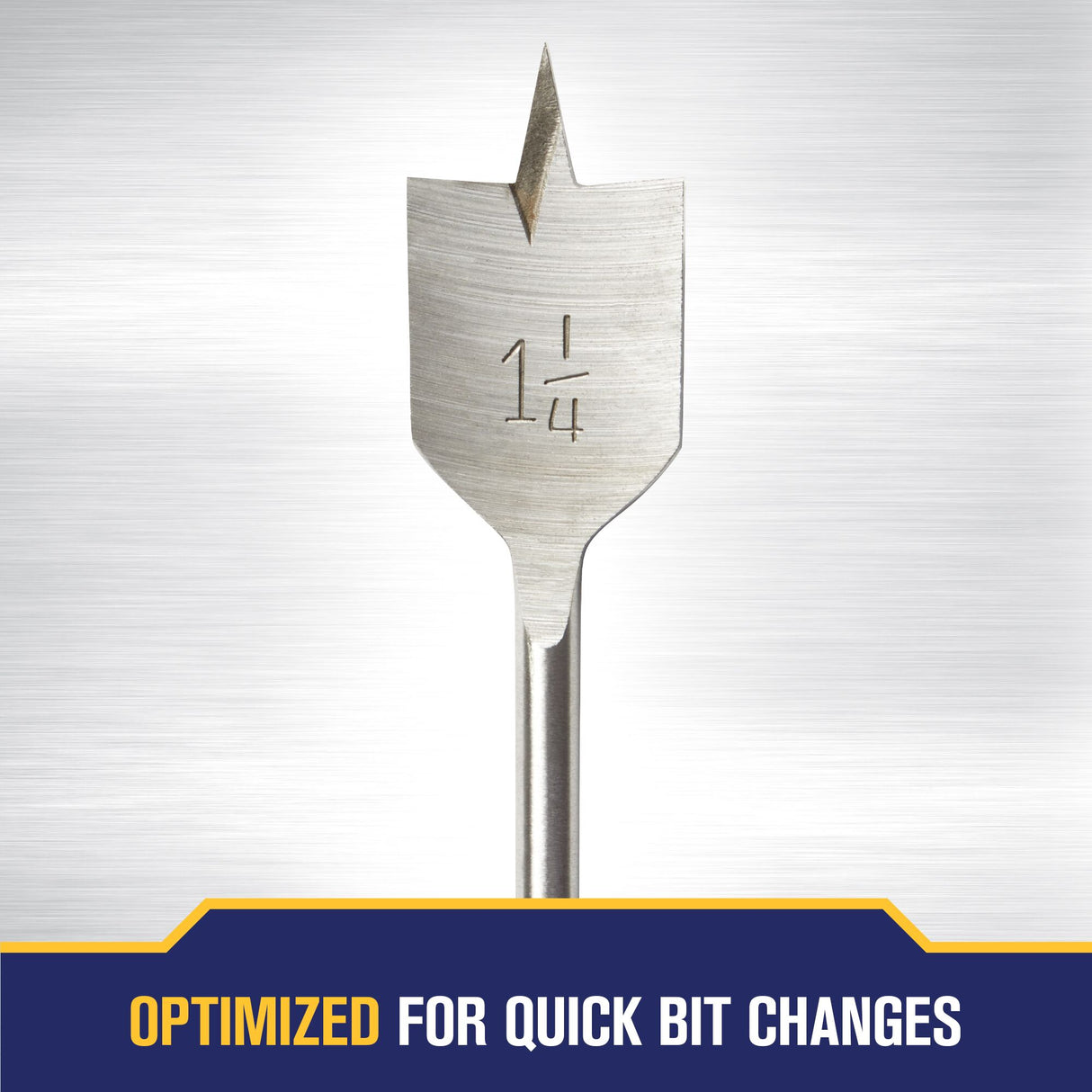 Classic 14-Piece x Assorted Woodboring Spade Drill Bit Set 1768350