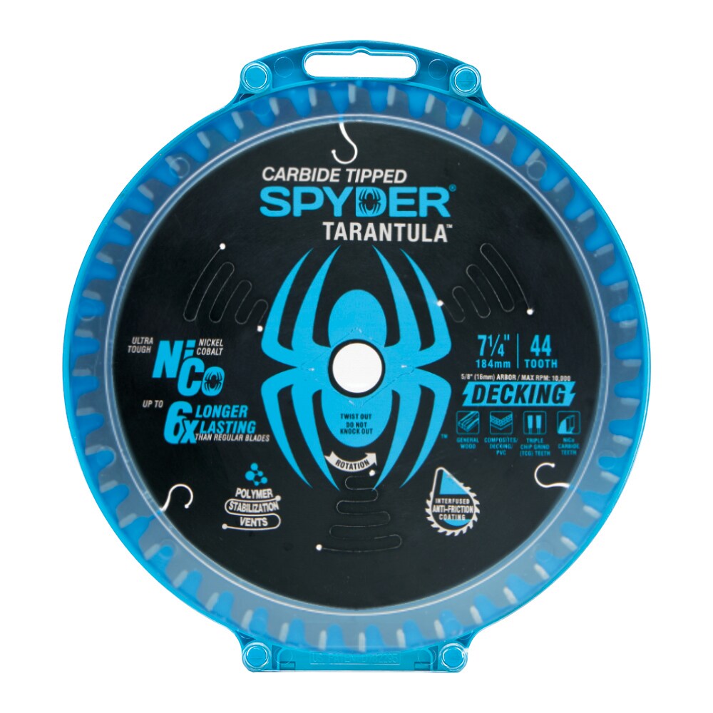 Decking 7-1/4-in 44-Tooth Tungsten Carbide-tipped Steel Circular Saw Blade 13019