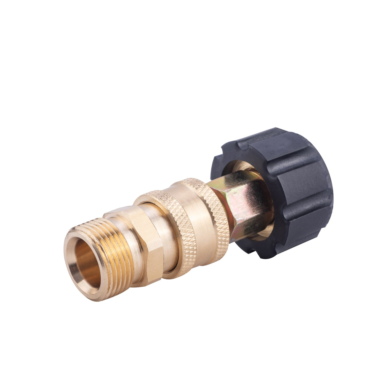 4500 PSI 1/4-in Brass Gas and Electric Pressure Washers Quick Disconnect Plug and Female Metric SGY-PWA98