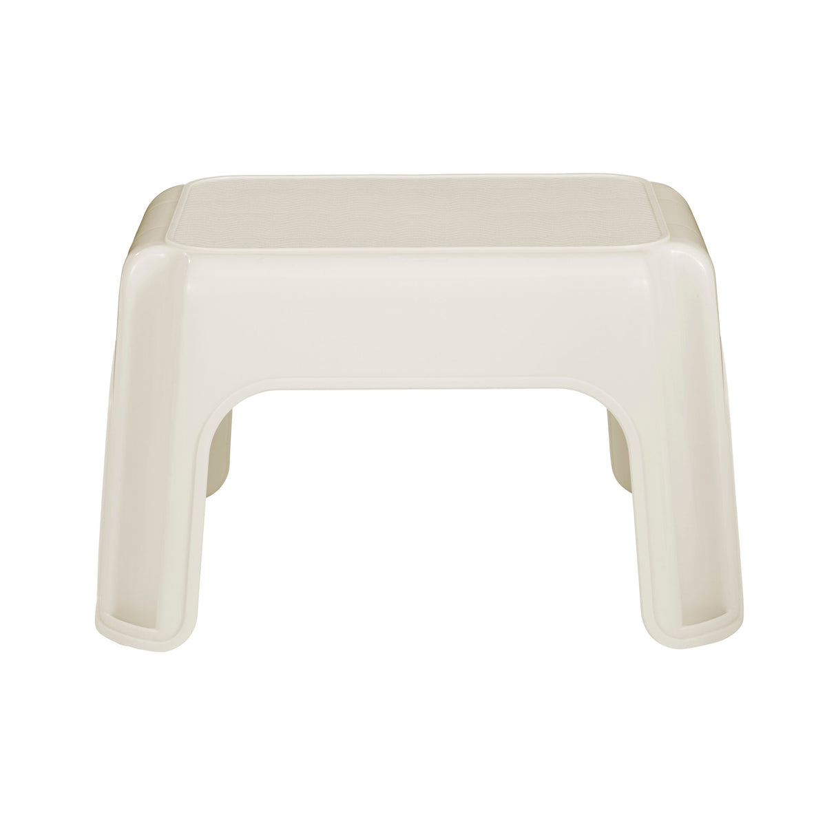 1-Step 300-lb Capacity Off-white Plastic Step Stool FG420087BISQU