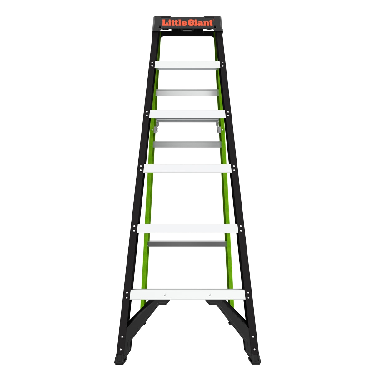 A-Force 6-ft Fiberglass Type 1- 250-lb Load Capacity Step Ladder 15766-002