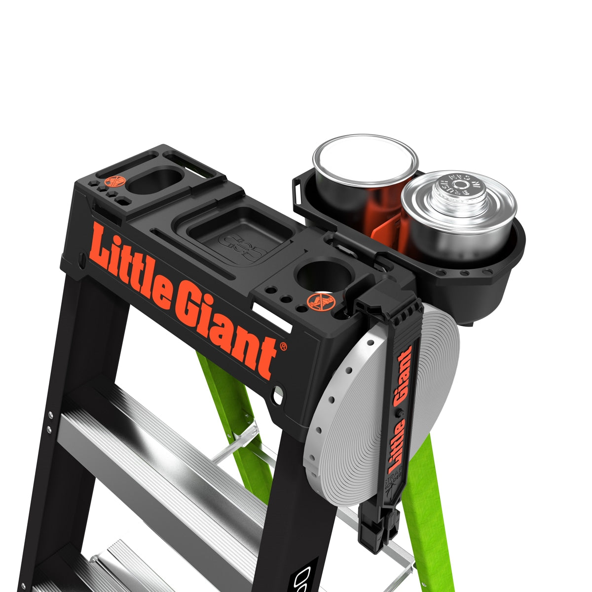 A-Force 6-ft Fiberglass Type 1- 250-lb Load Capacity Step Ladder 15766-002