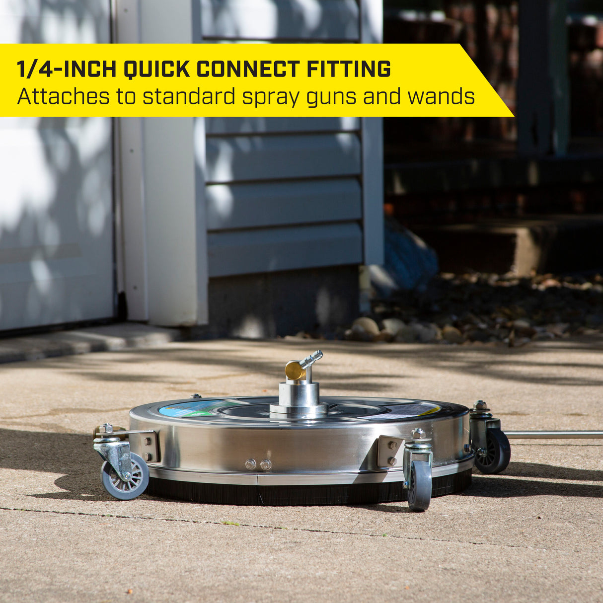 18-in 4500 PSI Rotating Surface Cleaner for Gas and Electric Pressure Washers SGY-PWA101