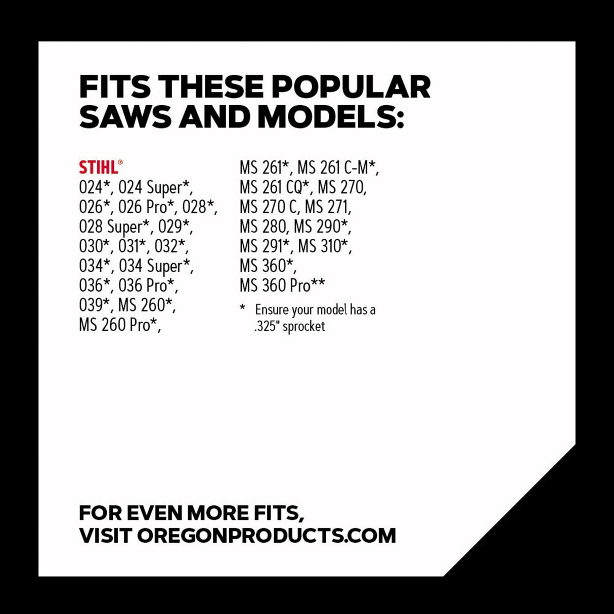 L81 81 Link Replacement Chainsaw Chain For 20-in, 0.063-in Gauge,0.325-in Pitch L81