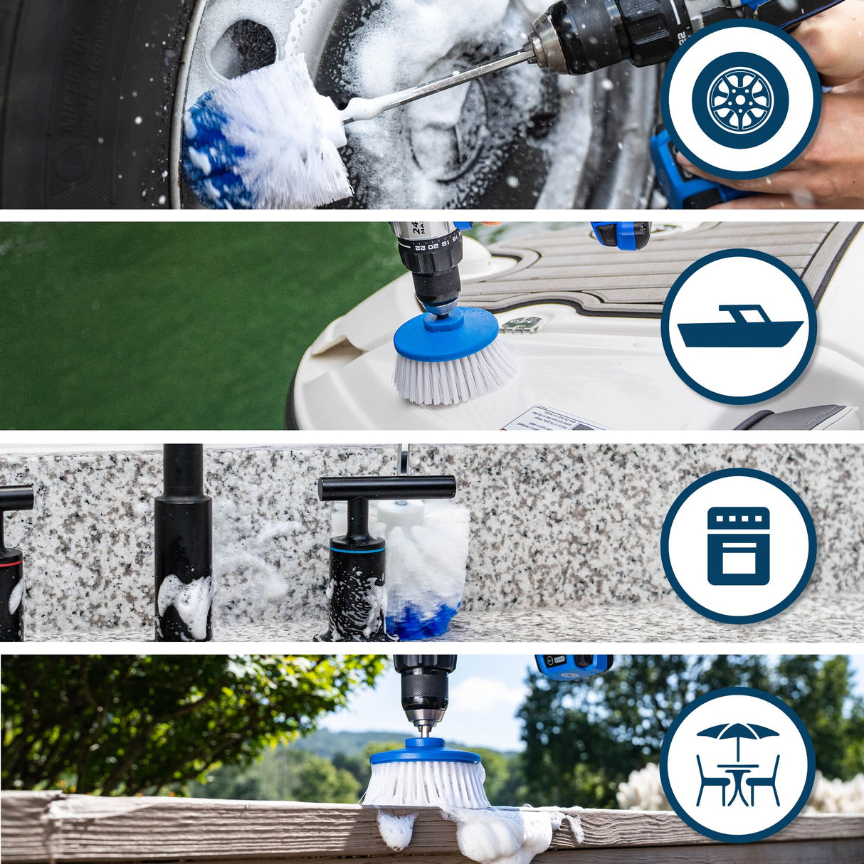 ROTOSCRUB 2-BRUSH ACC CLEANING KIT RS523