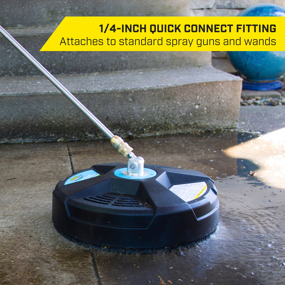14-in 3400 PSI Rotating Surface Cleaner for Gas and Electric Pressure Washers SGY-PWA1129