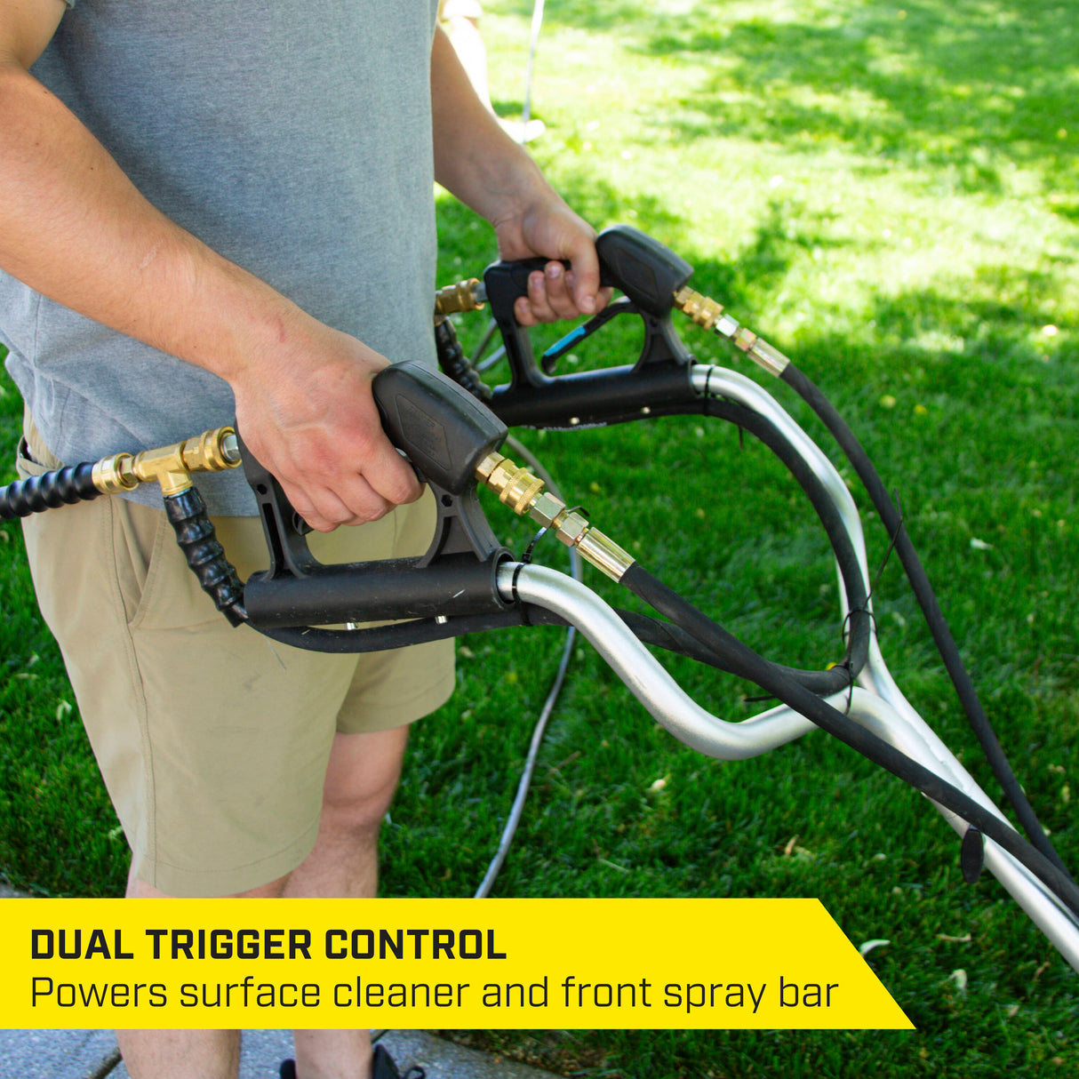 20-in 4500 PSI Rotating Surface Cleaner for Gas Pressure Washers SGY-PWA1002