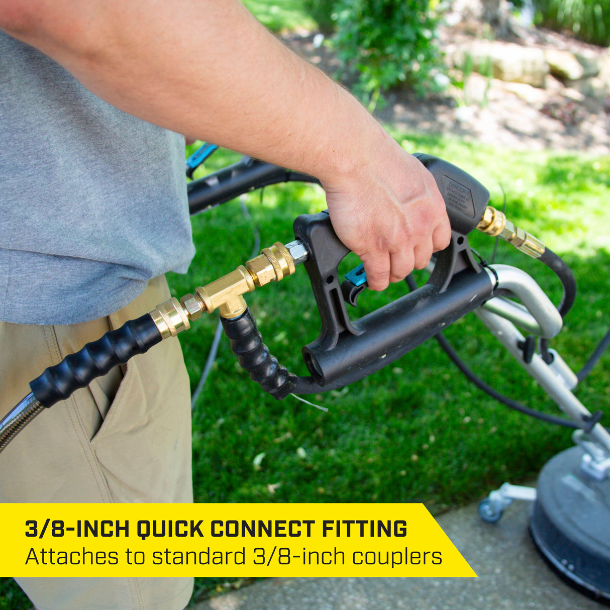 20-in 4500 PSI Rotating Surface Cleaner for Gas Pressure Washers SGY-PWA1002