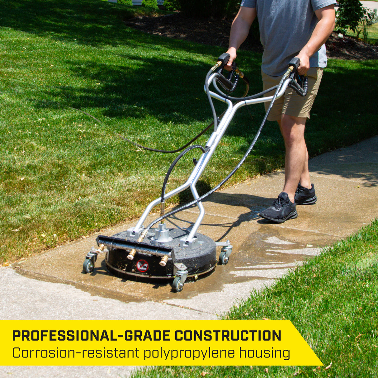 20-in 4500 PSI Rotating Surface Cleaner for Gas Pressure Washers SGY-PWA1002