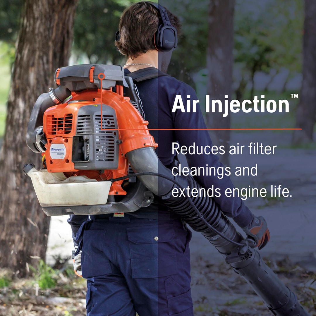 570BTS 66-cc 2-cycle 972-CFM 236-MPH Gas Backpack Leaf Blower 966629402