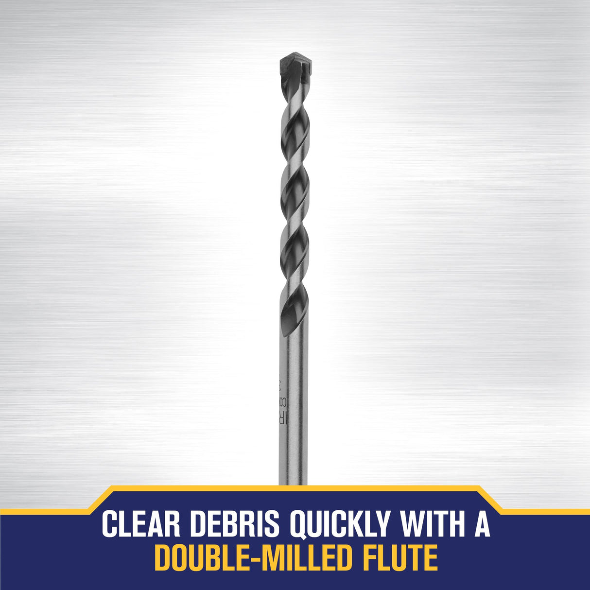 Multi-material 3/8-in x 5-1/2-in Carbide Masonry Drill Bit for Rotary Drill 1792769