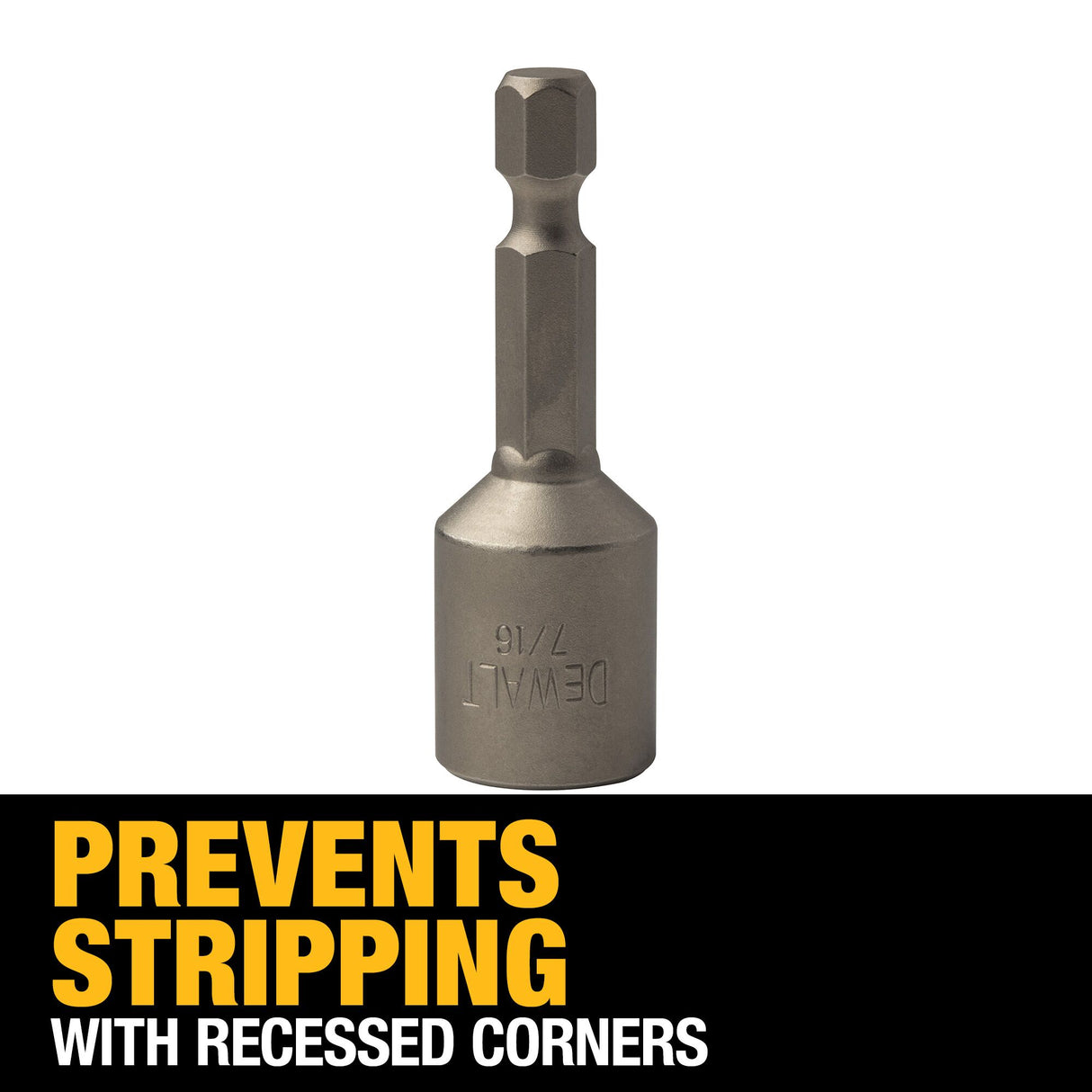 7/16-in x 1-7/8-in Hex Nut Driver DW2227 Z
