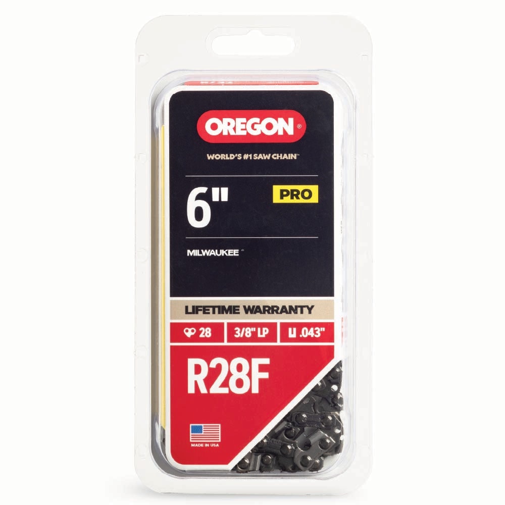 28 Link Replacement Chainsaw Chain For 6-in, 0.043-in-Gauge, 3/8-in Mini Pixel Pitch R28F-21