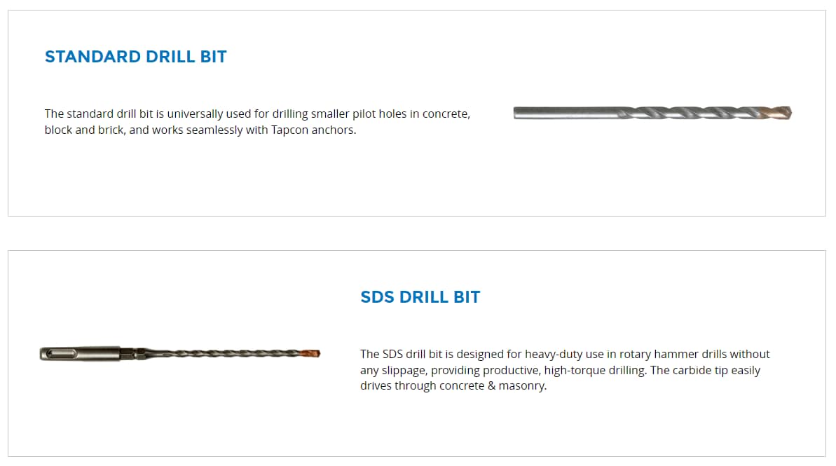 1/4-in x 7-in Carbide Masonry Drill Bit for Sds-plus Drill 11493