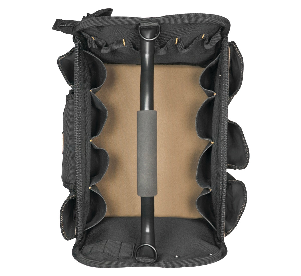 Black/Khaki Polyester 11-in Tool Bag 1578