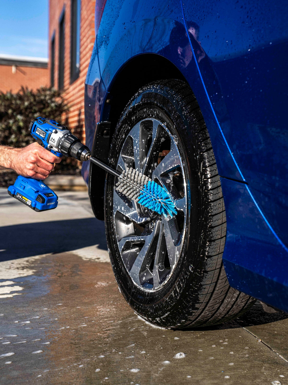 Wheel Brush Cleaning Kit Attachment RS400