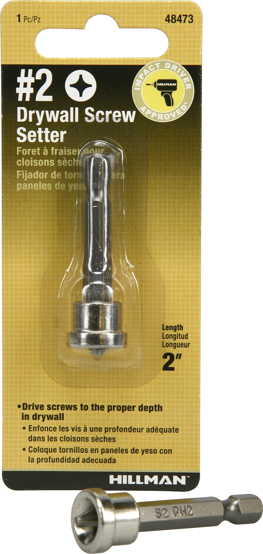 2-in #2 Phillips Screwdriver Bit 48473